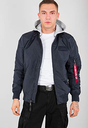 Alpha Industries Herren MA-1 TT Hood Light Bomber Jacket