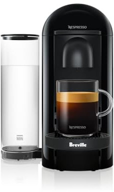 Breville BNV420IBL1BUC1 Nespresso VertuoPlus Solo Ink Black single-serve, capsule espresso maker