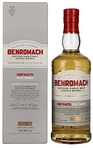 Benromach PEAT SMOKE Speyside Single Malt Scotch Whisky Whisky (1 x 0.7 l)