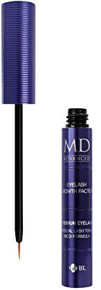 BL Lashes MD Advanced Wimpernserum, 5,6 ml - Wimpernverdicker mit Lash Tonic Medi Formula, Polypeptiden, Carnosin für das Nachwachsen der Wimpern