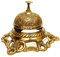 The Antique House Ornate - Campanello da banco, in ottone massiccio