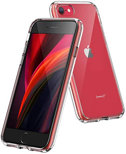 Verco Handyhülle für iPhone SE 2.Gen 3.Gen. Case, iPhone SE (2020/2022) Handy Cover für Apple iPhone7 / iPhone 8 Hülle Transparent Dünn Klar Silikon, durchsichtig