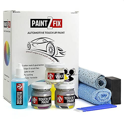 PAINT2FIX EZR Gris Aluminium Kit de Peinture de Retouche pour Citroen Réparation des Rayures et des Ecailles
