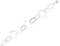 NKlaus Armband 925 Sterling Silber 22cm Luna Kette Damen designer Armbandkette exquisit 12825
