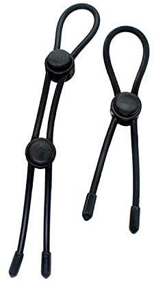 CAM2 2 Stück Hochwertiges Silikon cockring, Eine lange und eine kurze, Gesundheit der Haut, BPA-frei, Penisringe, Passt in jede Größe, Verlängern Sie die Zeit, Erhöhen Sie das Interesse des Paares