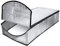 Dachboden Treppen Isolierabdeckung, Isolierabdeckung mit Wasserdicht Reißverschluss, Dachboden Treppe Isolator Abdeckung für Pull Down Treppe, reines Aluminium, feuerfest
