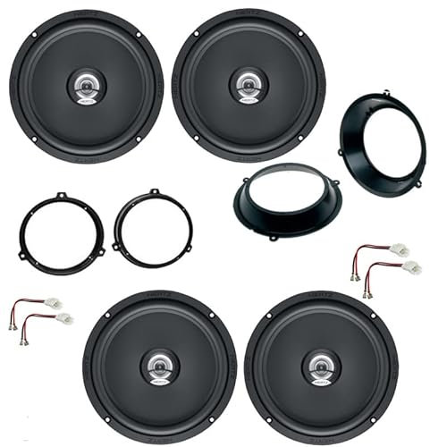 SoundPLUS Kit 4 Casse Compatibile con Fiat (Panda)