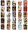 ZPPLD Weihnachtskarten mit Umschlag Set,25 Stück Weihnachtsgrußkarten,Weihnachten Postkarten,Christmas Cards,Vintage Weihnachtskarte,Frohe Weihnachten Card,Weihnachtskarten Set
