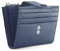 REETEE Portefeuille Femme Petit Format Cuir Véritable Porte Carte de Credit RFID Blocage Porte Monnaie Femmes,Porte Feuilles pour Femme avec 13 emplacements et Petit Zippé Portefeuille (Bleu Marin)