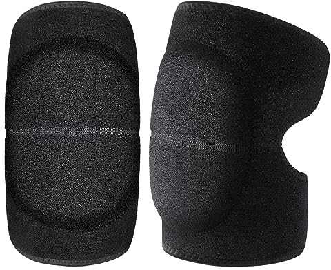 Zocipro Knieschoner Tanzen Damen,Knieschoner Volleyball,Knieschützer mit Weiches 20mm Verdickung Schwamm,Mit verstellbarem Klettverschluss für Sport,Radfahren,Tanzen,Yoga,Laufen