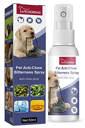 Yisawroy Hund No Chewing Spray Dog Protect Möbel Anti Knicken Spray Verhaltenstraining Hilfe Couch Protector Hund Kein Kauspray