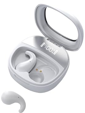 Xmenha Mini Wireless Kopfhörer in Ear unsichtbar klein Kopfhörer kabellos Bluetooth schnurlos Ohrhörer Noise Cancelling Kopfhörer zum Schlafen in Ear Schlafkopfhörer für kleine Ohren Seitenschläfer