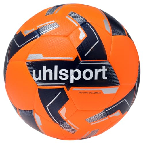 uhlsport Jugendball 290 Ultra LITE ADDGLUE, Größe:5, Farbe:Fluo orange/Marine/Silber