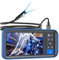 Teslong Endoskopkamera mit Licht, HD Dual Lens Endoskopkamera, Endoskop 4,5 Zoll-Farb-IPS-Bildschirm, Inspektionskamera Rohrkamera IP67 wasserdichte, 32GB TF Karte (1,5 Meter)
