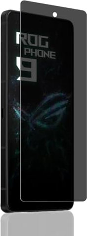 Bekiikoo Anti-Espion Verre Trempé pour Asus ROG Phone 9/Asus ROG Phone 9 Pro, Film Protection Écran, Dureté 9H, Anti-Rayure Privacy Protecteur Protection D'écran pour Asus ROG Phone 9/9 Pro