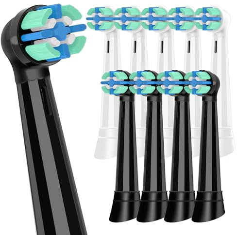 Ersatzbürstenköpfe kompatibel mit, Ersatzbürstenköpfe kompatibel mit Serie Elektrische Zahnbürste, 10 Stück