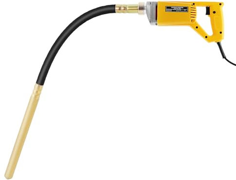 JDBDU 850w Betonrüttler Elektrischer Betonmischer Hand - Betonrüttler Mit 1 M Rüttelwelle, Betonwerkzeuge Beton Rüttelflasche für Betonbauanlässe, Betonbau, Tunnel, Brücken, Häuser
