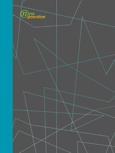 NEW GENERATION - Executive Hard Cover Notebook in 8.5 x 11 Inches with 120 ruled pages is ideal for school, work, journaling, and note-taking.