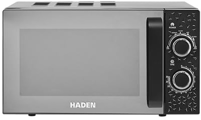 Haden Starbeck Microwave, 800W, 20L, 6 Power Levels, Black