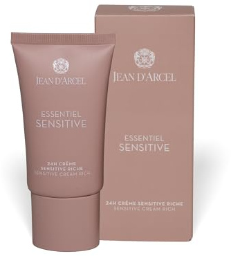 JEAN D'ARCEL ESSENTIEL Reichhaltige, beruhigende 24h Gesichtscreme - 24H CRÈME SENSITIVE RICHE 50 ml - Beruhigt Rötungen – Stärkt die Hautbarriere – Spendet intensive Feuchtigkeit