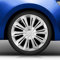 Autoteppich Stylers 16 16 Zoll Radkappen/Radzierblenden 006 Silber (Farbe Silber), passend für Fast alle Fahrzeugtypen (universal)