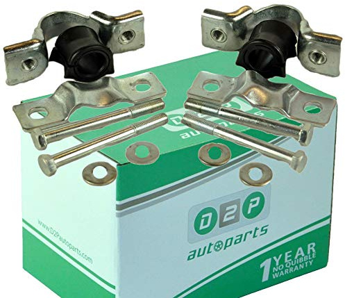 D2P 5081L0 Front Anti Roll Bar Bush Repair Kit Replacement For Fiat Dispatch 1.6 Hdi, Scudo