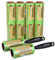 Schramm® 10 Pezzi di Rullo per lanugine Un Dispenser di plastica Nero da 60 Fogli di Rullo per lanugine incl. Rullo per lanugine Sporco Polvere Rotoli di Polvere spazzole Confezione