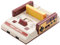 24 In 1 Magic Family Computer Famicom Retro Jeu,Console Fc Card Double Yellow Card Tv Console De Jeu Nintendo Rs-37 Avec 2 Contrôleurs Classiques