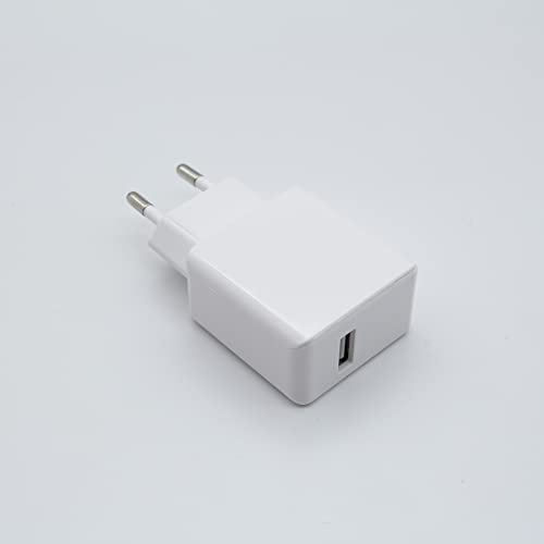 Lynarc Adaptateur Prise de Charge USB 5V 2A Compatible avec iPhone,Samsung Galaxy,Huawei,Xiaomi,BlackView,LG,Lecteur ebook,Consoles de Jeux, écouteurs koiWALWC2ABCBLI