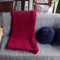 YWBXSHKD Chunky Knit Blanket Chenille Throw 60x80cm, Tight Braided Thick Cable Knit Throw For Sofa Or Bed, Hand Made Chenille Weighted Blanket, Knitted Blanket For Bed