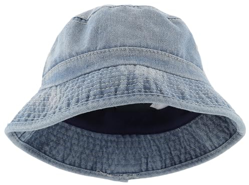 PACKOVE Fischerhut Bucket Hat Faltbar Sonnenhut Anglerhut Bucket Hat Damen Outdoor Hut Sommermütze Camping Reisen Strandhut Unisex (Geeignet für Kopfumfang Von 56–58 cm)