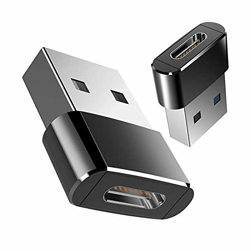 USB-C to USB 3.0 Adapter - Type-C Female to USB 3.0 Male - For Android Mobiles (Black)