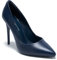 hingswink Womens High Heels 4 Inch Closed Pointed Toe Pumps Stiletto Heels for Women Dress Sexy Wedding Pumps, Pu Navy, 5 UK