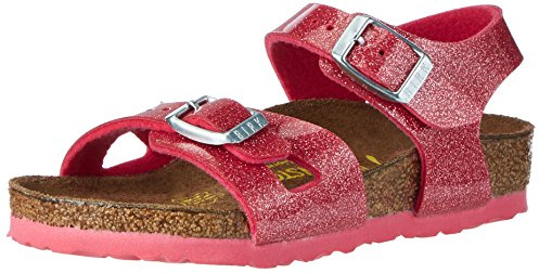Birkenstock Rio, Bride cheville fille, Pink (MAGIC Galaxy Bright Rose), 35 EU