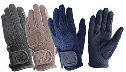 Hy5 Children's Everyday Riding Gloves - Navy - Child Small - Horse Riding Gloves