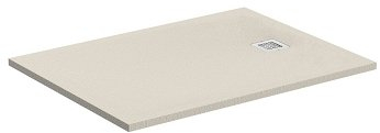 Ideal Standard – Piatto resina Ultraflat S 100 x 80 sabbia, k8219ft)
