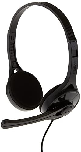 Edifier Basic Computer Headset Black K550 Single Plug Bk6923520224951, Mediano, con Cable