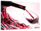 Klebefieber Glasbild Rotwein B x H: 80cm x 60cm