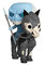 Funko Pop! Rides: Game of Thrones : White Walker on Horse- Figurine en Vinyle à Collectionner - Idée de Cadeau - Produits Officiels - Jouets pour Les Enfants et Adultes - TV Fans
