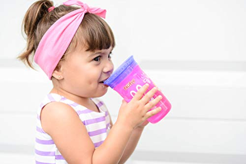 Nuby - Taza Mágica 360° - 300ml -Rosa - 6m+
