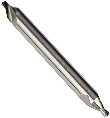 Dormer A242 HSS-E High Speed Cobalt Steel Long Series Centre Drill Bit with 118 Degree Pilot and 60 Degree Cone, 2.50 mm x 8.00 mm, Single Pack