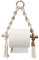 Porte-Papier hygiénique, Porte-Rouleau de Papier Toilette en macramé tissé pour Salle de Bain de Toilette, Ports Suspendus de Salle de Bain à la Main