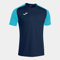 Joma Herren Academy Iv M/C Unterhemd, Marineblau Türkis Fluorin, 4XS EU