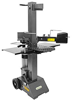 The Handy THPLS8TE Vertical Electric Log Splitter with Safety Shut-Off and Guard, 3000W 8 Tons Pressure - 2 Year Guarantee