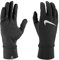 Nike Herren Fleece Running Handschuhe, Black/Black/Silver, S/M