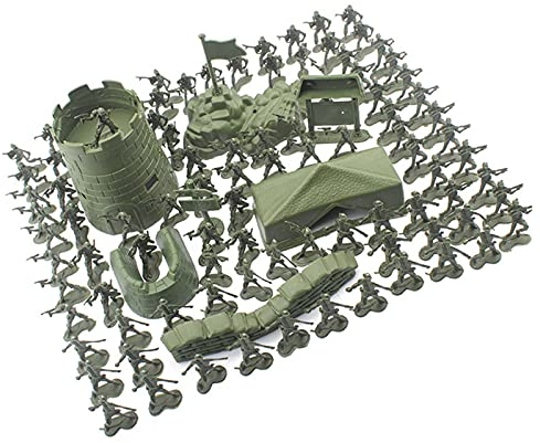 Militärische Armee Spielzeug, Spielzeugsoldaten Aus Plastik, Mini Figuren Soldaten Set, Mini Armee Figuren Militärteile, Army Men Toy Army War Soldier Spielset Mit Zubehör