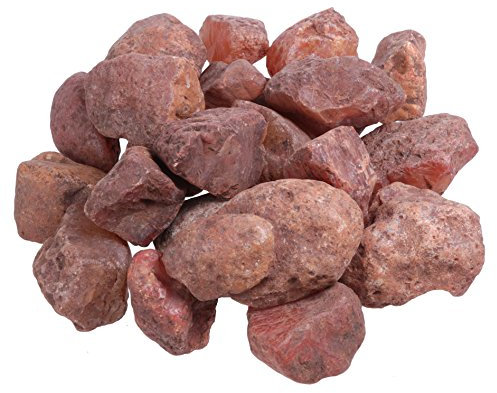 Wassersteine 300g | 100% naturbelassene Edelsteine Heilsteine | Echte unbehandelte Rohsteine für Edelsteinwasser Lebensquelle Plus (Karneol, rot)