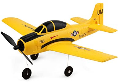 Amewi 24112 AMXFlight T28 Trojan 4 Kanal 3D/6G, RTF, Gelb