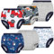BIG ELEPHANT Baby-Jungen, 6er-Pack Kleinkind-Töpfchen-Trainingshose, 100% Baumwolle, wasserdichte Unterhose