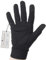 CRS Cross Gepolsterte Eislaufhandschuhe Warm Gepolsterter Schutz für Eiskunstlauf-Tests, Praxis, Tanzwettbewerbe, Rollschuhlaufen und Cheerleading (Schwarz, Damen Small/Medium)